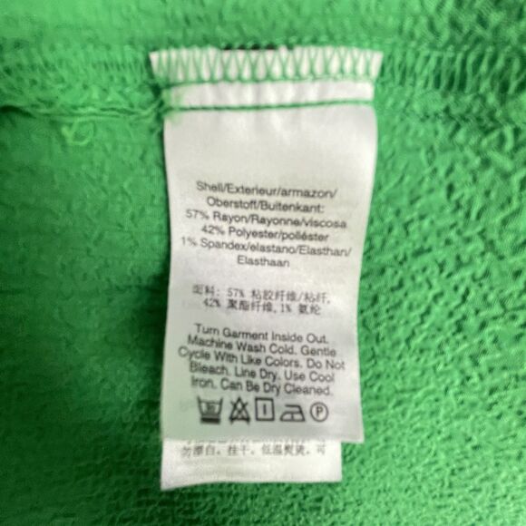 DKNY Dress NO SIZE TAG S Tiered Belt Peasant Coastal Cowgirl Rodeo Puff Milkmaid - Picture 10 of 15